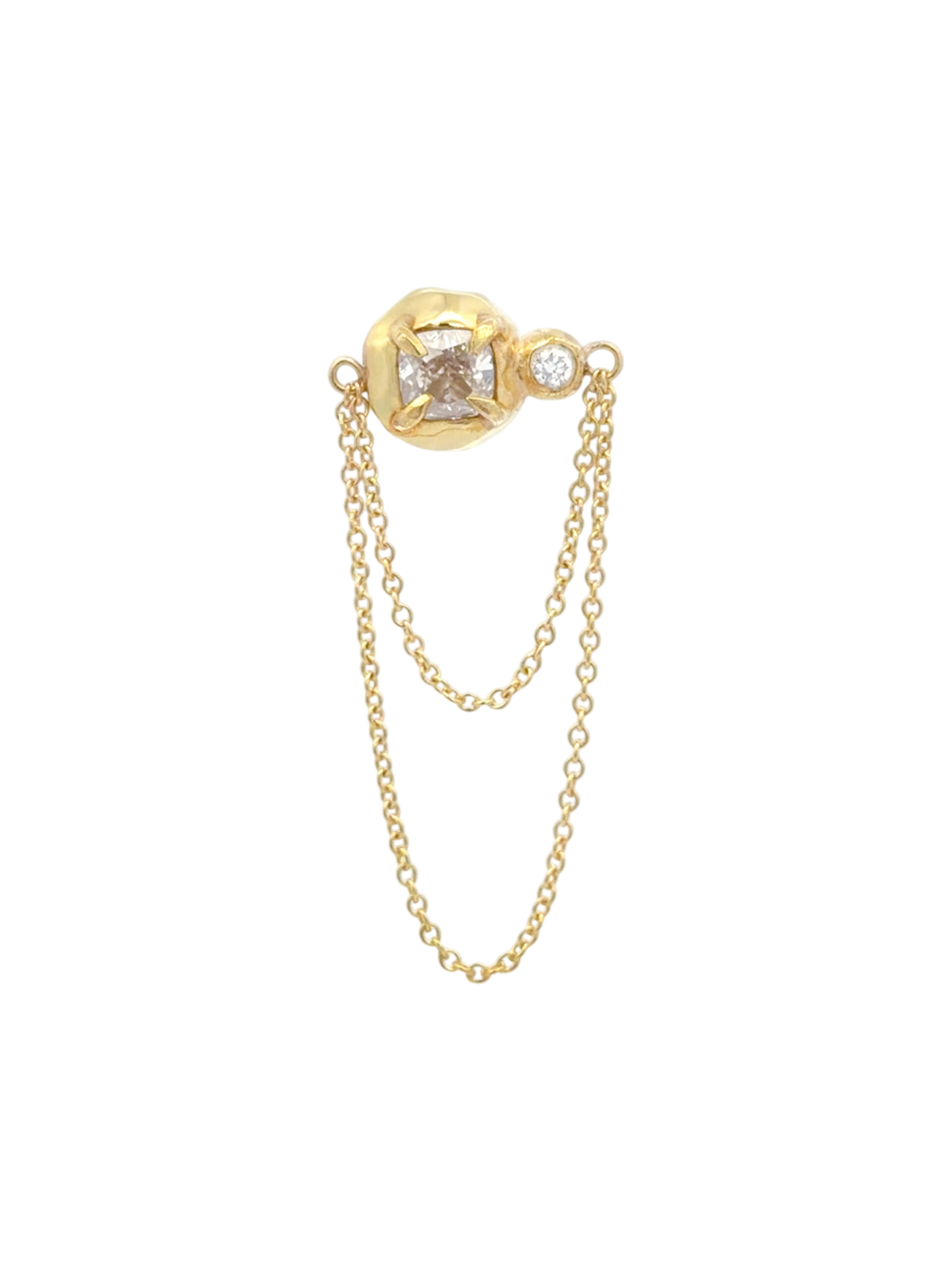 Seoul earring w. diamond 
